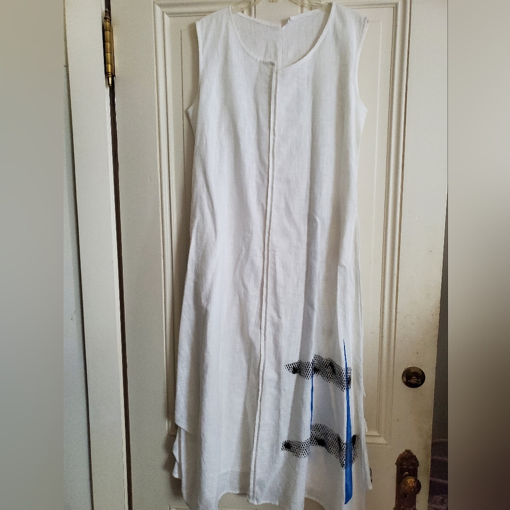NWT made in Italy linen dress